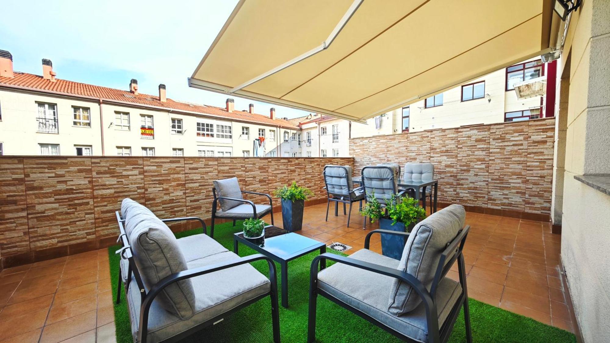 Piso Centrico Santiago De Compostela Con Amplia Terraza Apartment Exterior photo
